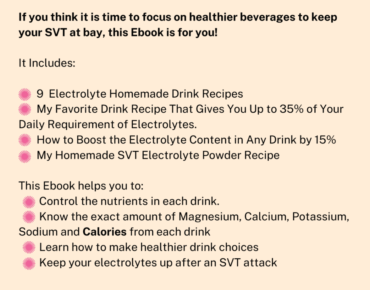 19 Foods To Avoid If You Have SVT Stop SVT